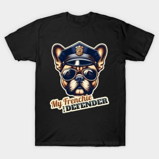 French Bulldog Police T-Shirt